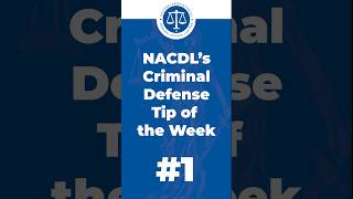 Criminal Defense TIP of the Week 1  Larry Pozner ⚖️📚 [upl. by Roda]