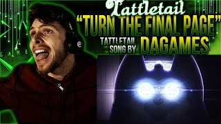 Vapor Reacts 322  NEW TATTLETAIL SONG quotTurn The Final Pagequot by DAGames REACTION [upl. by Eiuqnimod973]