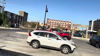 Waco tx Terry Blacks BBQ 360 outside view of surrounding area from parking lot  wacotx aliço [upl. by Niatsirt]