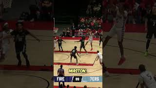 TURN AROUND JUMPER  POTAWATOMI FIRE  TBL basketball fire tbl [upl. by Hayyikaz]