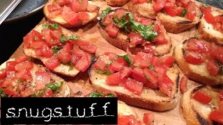 Italienische Bruschetta  Rezept für Vorspeise  Episode 0019 [upl. by Thornburg268]