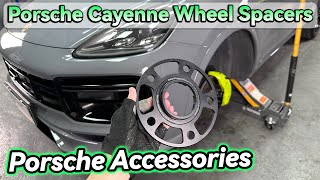 Top Wheel Spacers for Enhancing Your Porsche Cayenne  BONOSS Porsche Accessories [upl. by Kuehnel716]