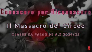 DOCUFILM  quotIl Massacro del Circeoquot  5A as 202425 [upl. by Nessah]