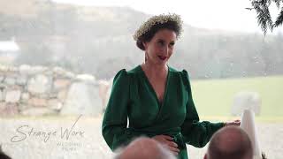 Fleabag Love is Awful Speech at real life wedding in Scotland [upl. by Matejka463]