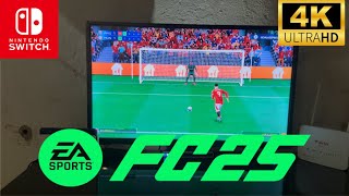 FIFA 25 on Nintendo Switch oled dock mode [upl. by Notsyrb789]