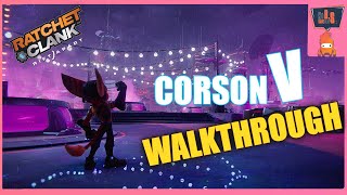 Rift Apart Walkthrough  Corson V ALL Collectibles Gold Bolts Spybot Craiggerbear and Raritanium [upl. by Paulie762]