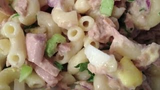 Classic Tuna Macaroni Salad  Macaroni Salads [upl. by Ambros581]