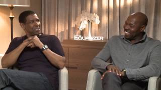 THE EQUALIZER Interview  Denzel Washington amp Antoine Fuqua [upl. by Mayer561]