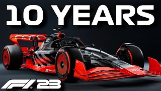 Adding AUDI into F1 23 MyTeam and SIMULATING 10 YEARS [upl. by Eibbor166]