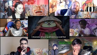 Kawamatsu appeared Queens Virus  One Piece episode 947 Reaction Mashup [upl. by Yrtnej]