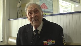 Last surviving member of Admiral Byrds expedition to Antarctica turns 102 in Atlantic Beach [upl. by Notkcorb114]