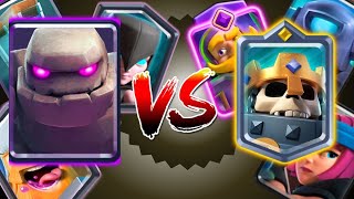 GOLEM VS SKELETON KING  CLASH ROYALE PATH OF LEGENDS EP 20 [upl. by Flory362]