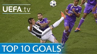 UEFA Champions League 201617  Top ten goals [upl. by Addie789]