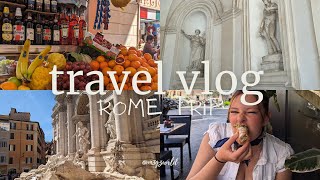 ROME VLOG  TRASTEVERE FREE WINE AND HANGOVERS [upl. by Ermine]