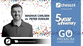 Magnus Carlsen vs Peter Svidler Match Peter [upl. by Lenahtan]