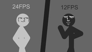 24FPS vs 12FPS  Stick nodes [upl. by Breeze414]