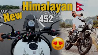 Royal enfield ko naya 452 cc ko bike 🇳🇵😱 yesto babal racha 🔥royalenfield [upl. by Grew]