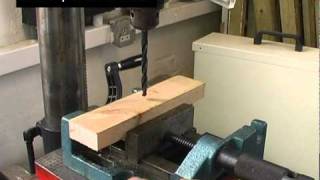 Pillar drill demonstration [upl. by Elsworth]