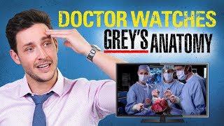 Real Doctor Reacts to GREYS ANATOMY  Medical Drama Review  Doctor Mike [upl. by Basso456]