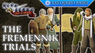 The Fremennik Trials Quest  OSRS Quality Quick Guide 2024 [upl. by Kathleen588]