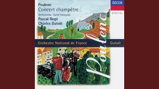 Poulenc Forssell Suite française for small orchestra  5 Bransle de Champagne [upl. by Mccullough]