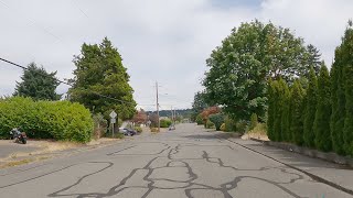 Courtenay BC Canada Driving in the City Comox Valley in Vancouver Island [upl. by Ashlee120]