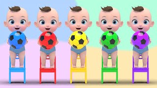 5 Colors with Nursery rhymes English Song For Kids  Wash your hands No Virus  Super Lime [upl. by Ravo]