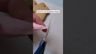 How to Cut a Tipless Piping Bag [upl. by Gniy]