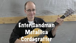 Enter Sandman  Metallica  Tuto guitare  Cordagratter [upl. by Berton]