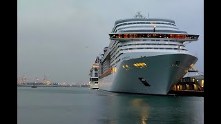 Noordzee North Sea with MSC Preziosa nov24 [upl. by Mussman293]