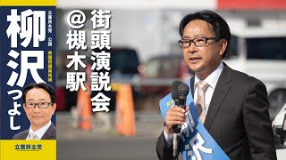 2024年10月17日 柳沢つよし＜宮城3区＞ 街頭演説会槻木駅東口 [upl. by Aleras532]