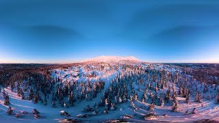 360 video  SkiStar Scandinavian skiing in VR [upl. by Iramo]