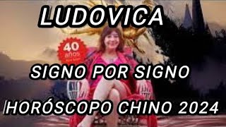 HOROSCOPO CHINO 2024 SIGNO POR SIGNO por LUDOVICA SQUIRRU [upl. by Gerdy394]