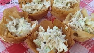 Filo or Phyllo Dough Cups  Phyllo Shells [upl. by Yrreb]