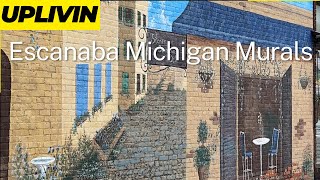 Escanaba Michigan Murals [upl. by Haze]