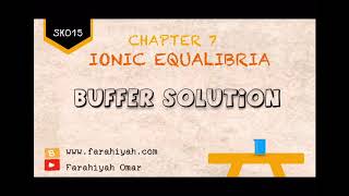 SK015 Chapter 7 Identify Acidic Buffer [upl. by Trela]