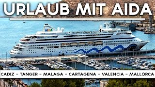 Urlaub mit AIDA  Westliches Mittelmeer [upl. by Leann588]