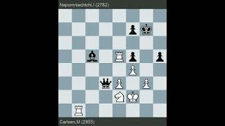 FIDE World Championship 2021  Carlsen vs Nepomniachtchi  Round 6 [upl. by Nylinnej]