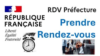 Comment prendre rendezvous avec la prefecture pour titre de séjour naturalisation ou asile [upl. by Bertsche]