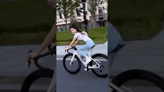 bicycle trending bikelife youtube youtubeshorts ytshorts cycling shorts viralvideo girl [upl. by Sommer]