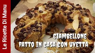 Ciambellone Fatto In Casa Con Uvetta [upl. by Russel858]