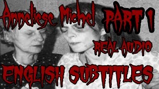 Anneliese Michel  ENGLISH SUBTITLES  ENHANCED AUDIO REAL Exorcism audio tape [upl. by Narhet]