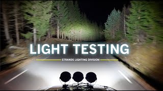 LIGHT TESTING  SIBERIA NIGHT RANGER 9quot  STRANDS LIGHTING DIVISION [upl. by Ahterod]