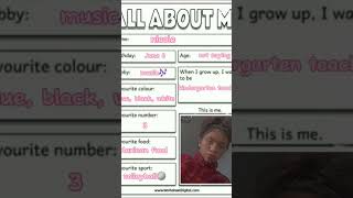 All about me subscribe like foryou [upl. by Ethbinium]