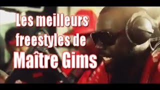 Les meilleurs freestyles de Maitre Gims  Compilation [upl. by Bluh429]