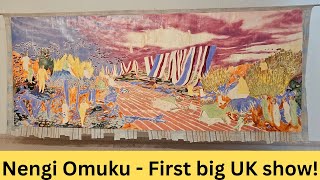 Biggest UK show by Nengi Omuku at Hastings Contemporary [upl. by Oecam]