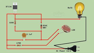 street light automation circuit diagram [upl. by Assil]