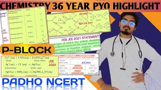 PBLOCK CLASS12📝36year NEET JEE PHYSICS PYQ MARKED ncert 🥰jaan lga do y Jane do missionMBBS🔥 [upl. by Chaffinch222]