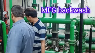 mgf backwash water treatment plant faridabad video [upl. by Salzhauer]