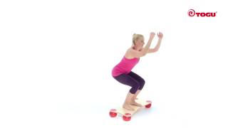 Ganzkörpertraining mit dem Balanza Ballstep Exercise 1 [upl. by Thinia]